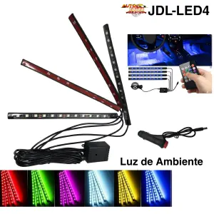 luces de pedal rgb