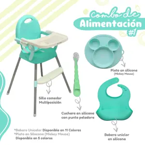 COMBO DE ALIMENTACIÓN #1: ¡La solución completa para las comidas de tu bebé! - COMBO DE ALIMENTACION #1
