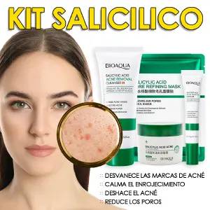 BIOAQUA COMBO SALICILICO 4 PRODUCTOS