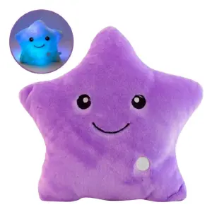 Estrella Luminosa Almohada Peluche Luz
