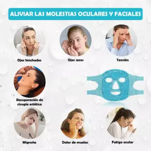 Máscara Helada Para Cara Y Ojos Reduce L