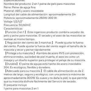 Secador de pelo para las mascotas viral