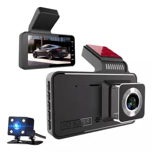 Cámara Para Carro Dual Grabación Hd 1080