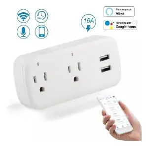 2 Usb Enchufe Inteligente Wifi Smart Pl