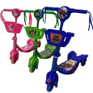 Patineta Scooter Con Canasta