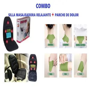 COMBO SILLA RELAJANTE + PARCHE DOLOR