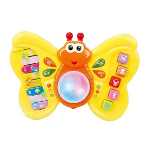 Piano Organeta Mariposa Musical Bebes