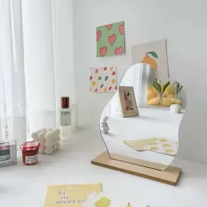 Espejo pintura acrílica