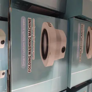 Mini lavadora portátil cuadrada