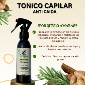 Tonico Capilar  con Romero, Quina
