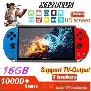 CONSOLA DE VIDEOJUEGO X12 PLUS 7”
