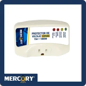PROTECTOR DE VOLTAJE 15A 1800W 120V AC
