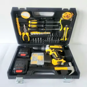 Set de taladro con herramientas
