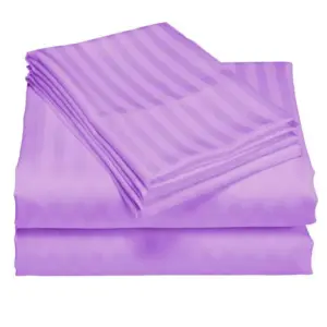 Juego Sabanas Cama Doble Lila de Lujo