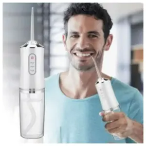 Irrigador Oral Recargable 3 Modos Beige