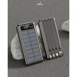 Power Bank 4 en 1 carga solar 10000 mAh