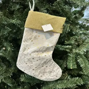 BOTA NAVIDAD CON ESTRELLAS DORADA
