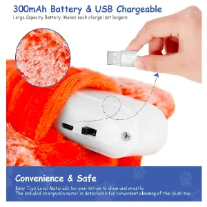 Langosta Electrica Recargable Para Gato