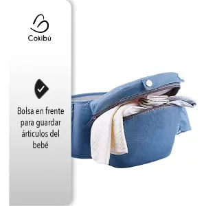 CARGADOR CANGURO ASIENTO SEGURO BEBÉ: ¡Comodidad y Seguridad para Ti y Tu Bebé! - CARGADOR CANGURO ASIENTO SEGURO BEBE