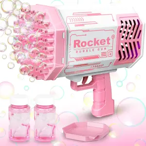Maquina pistola de burbujas recargable