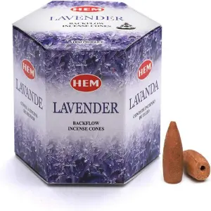 Incienso Hem Cono De Reflujo Lavanda