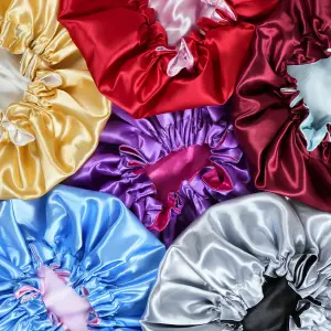 GORRO DE SATIN PREMIUM: Elegancia y Estilo Incomparable - GORRO DE SATIN PREMIUM