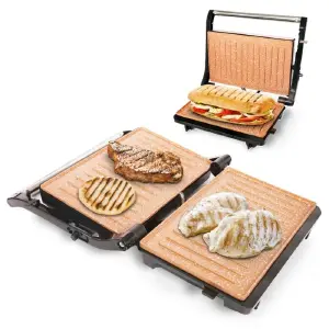 Asador Grill Panini Doble Antiadherente