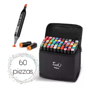 Kit Rotuladores doble Colores x60