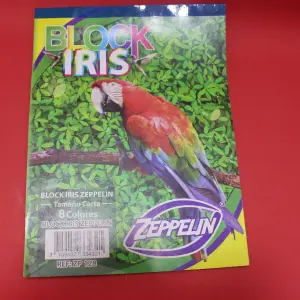 BLOCK CARTA IRIS ZEPELIN