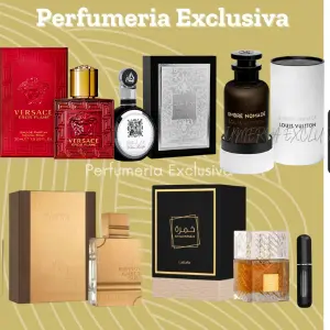 Kit 5 perfumes + perfumero
