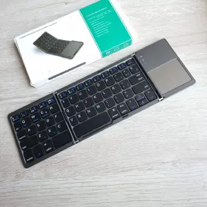 Mini Teclado Bluetooth Plegable Touch