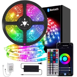 Cinta Led Rgb5m App BT Control Remoto