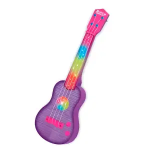 Guitarra Para Niña Juguete Luces + Sonid