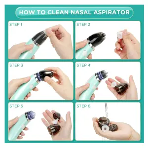 Aspirador Nasal Para Bebe Quita Mocos