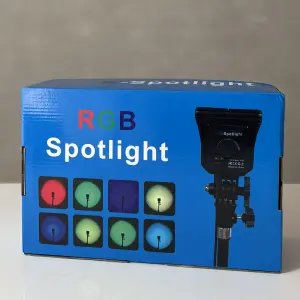 Luz Rgb Spotlight Con Trípode