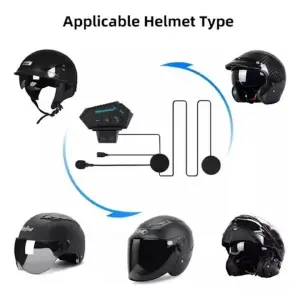 Intercomunicador Auriculares Casco BT