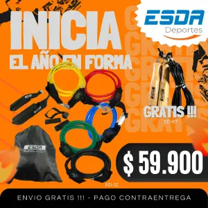 SET DE BANDAS ELÁSTICAS 150 LB