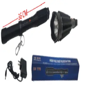 BASTON TASER CON  LINTERNA RECARGABLE