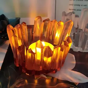 Porta Velas de Resina
