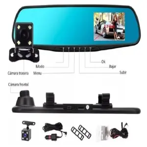 CAMARA ESPEJO RETROVISOR DOBLE CAMARA