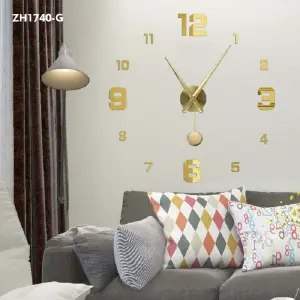 RP-ZH1740-G RELOJ ANÁLOGO ADHESIVO 3D