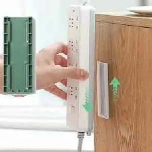 SOPORTE ORGANIZADOR ENCHUFE SIN PERFORAR