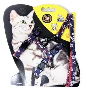 Set Pechera y Correa para Gatos