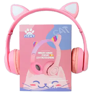 Diadema Bluetooth CAT MZ47 Rosado