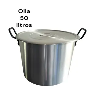 OLLA DE 50 LITROS EN ALUMINIO