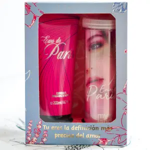 KIT PERFUME Y CREMA EAU DE PARIS