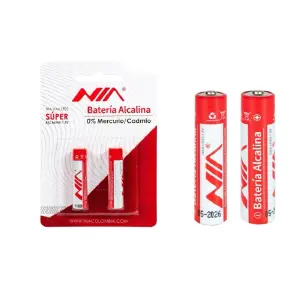 Batería Alcalina Triple A  Nia LR03