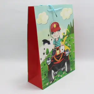 BOLSA REGALO TALLA L ESTAMPADO NIÑO VEH