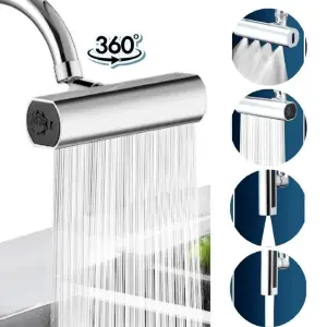 Grifo Giratorio Cocina 360 Rociador
