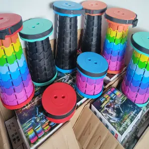Silla Plegable Tubular Multicolor: ¡Comodidad y Estilo en un Solo Lugar! - Silla plegable tubular multicolor